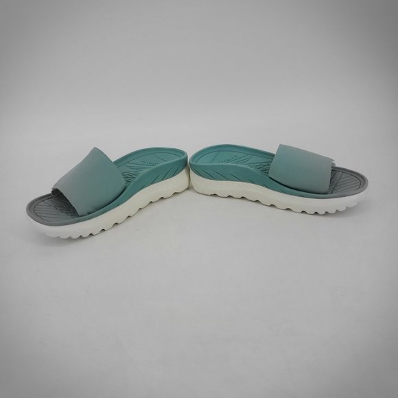 Vionic Womens Rejuvenate Slip On Slides Wasabi Unisex Women Size 9 / Men 7.5 - Picture 3 of 5